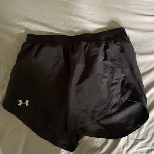 black adidas athletic shorts